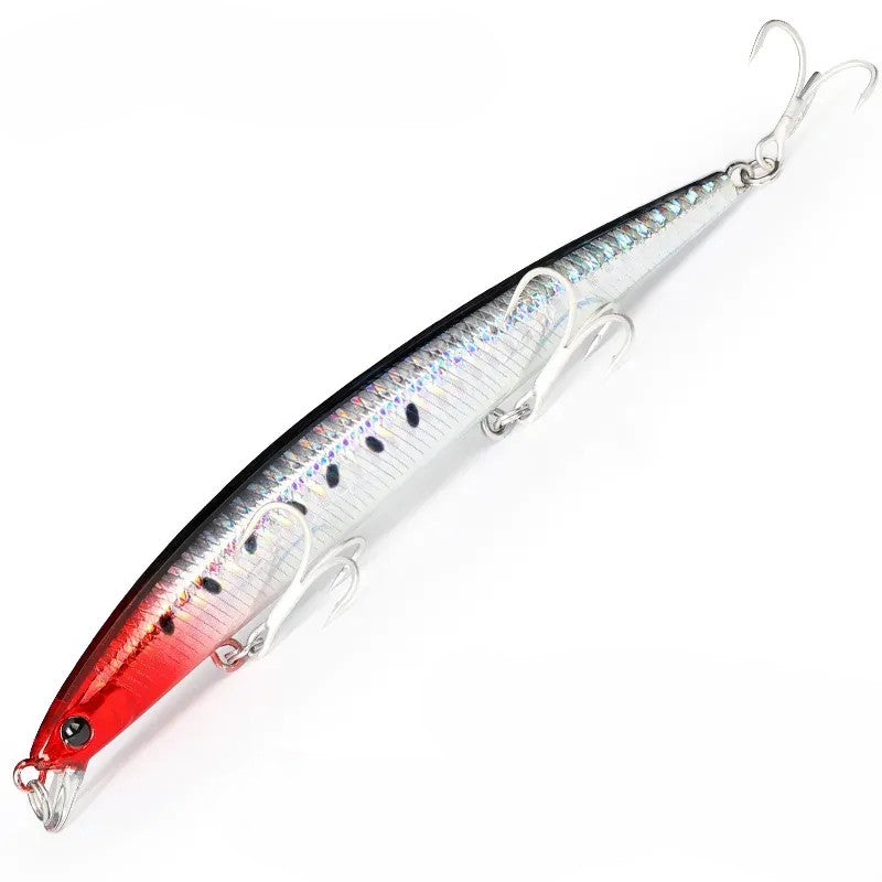 TSURINOYA 125F Slim Minnow Floating DW72 125mm 14.3g Hard Baits