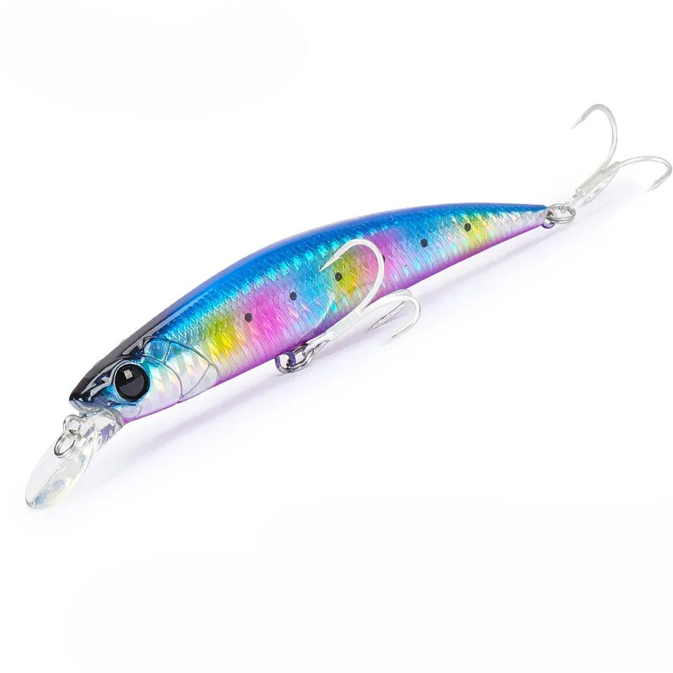 TSURINOYA 110S Sinking Minnow DW77 110mm 22g Hard Bait