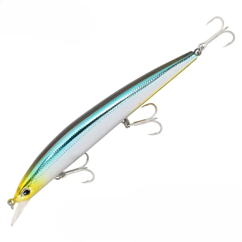 TSURINOYA 129F Floating Minnow DW31 129mm 14.8g Hard Baits