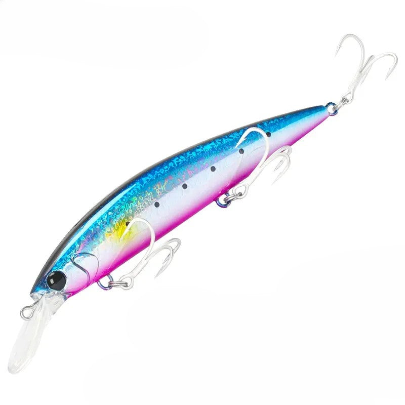 TSURINOYA 110mm 37g Ultra Long Casting Sinking Minnow WIZARD 110S