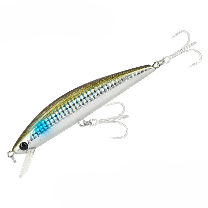 TSURINOYA 120S Long Casting Sinking Minnow 120mm 40g Hard Baits