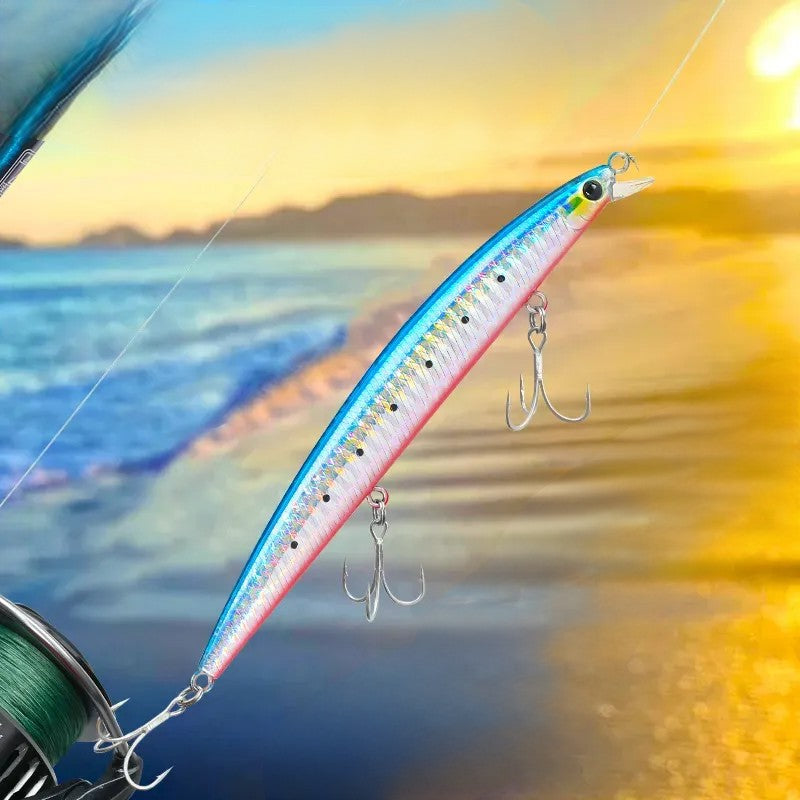 TSURINOYA Slim Minnow Sea 125F 125mm 14.3g Hard Baits