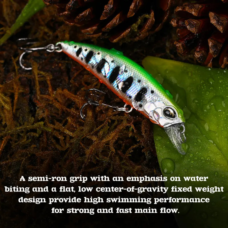 TSURINOYA DW67 Sinking Minnow Crankbait