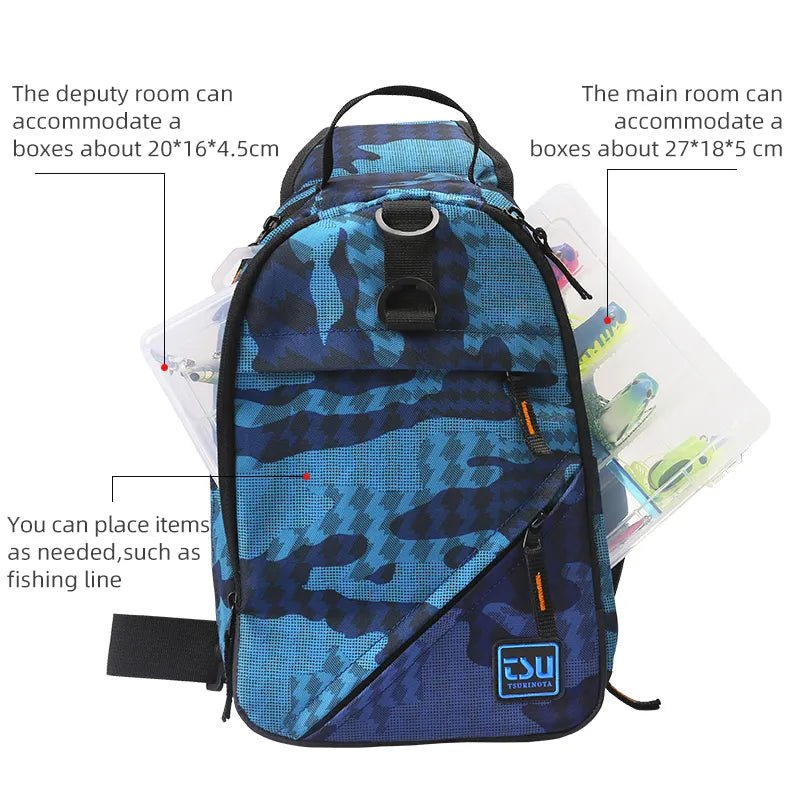 TSURINOYA E3 Waterproof Fishing Bag