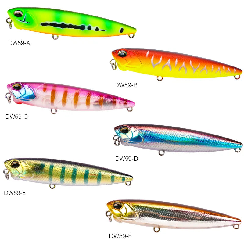 TSURINOYA DW59 Topwater Hard Baits