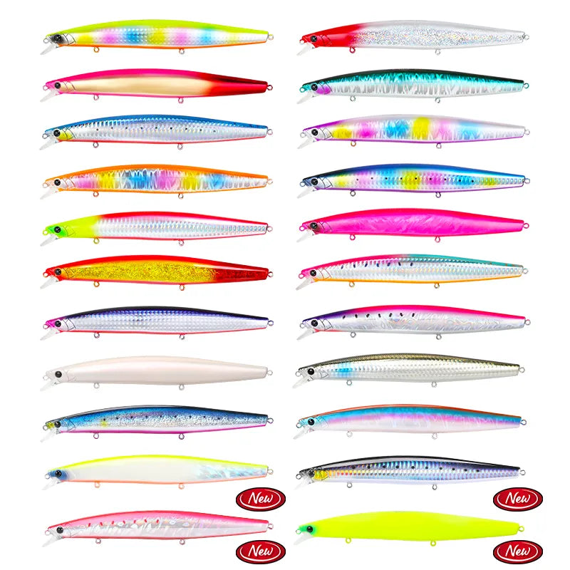 TSURINOYA 160F Floating Minnow DW110 STINGER 163mm 31g Hard Bait