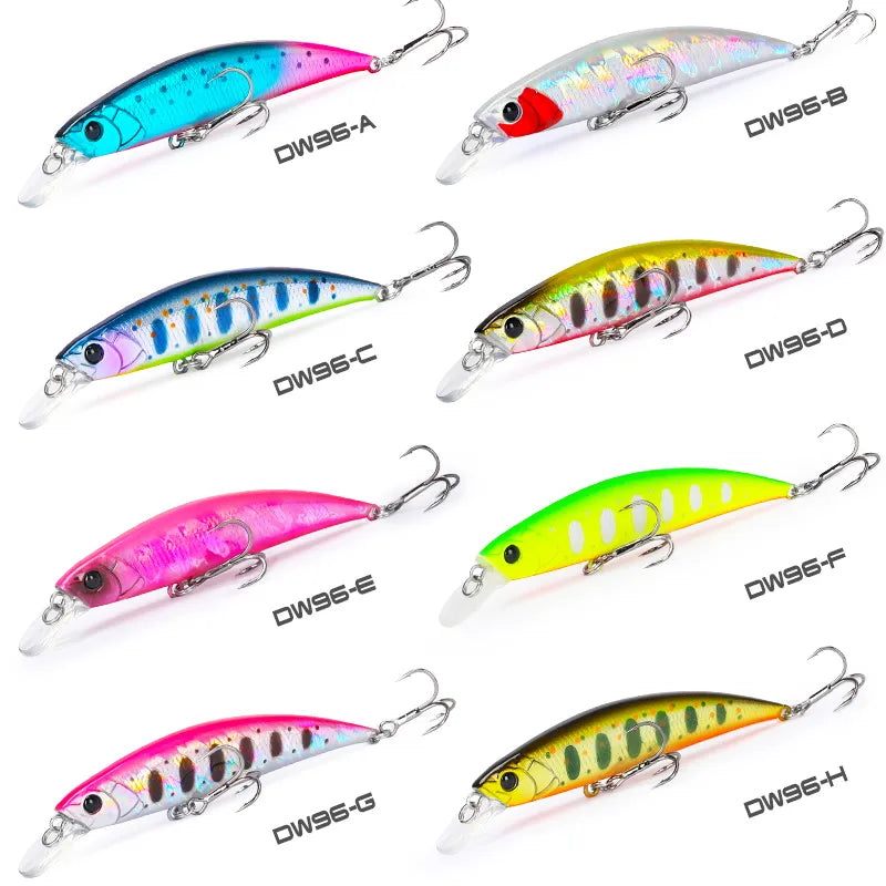 TSURINOYA 80S 12g Sinking Minnow Hard Bait