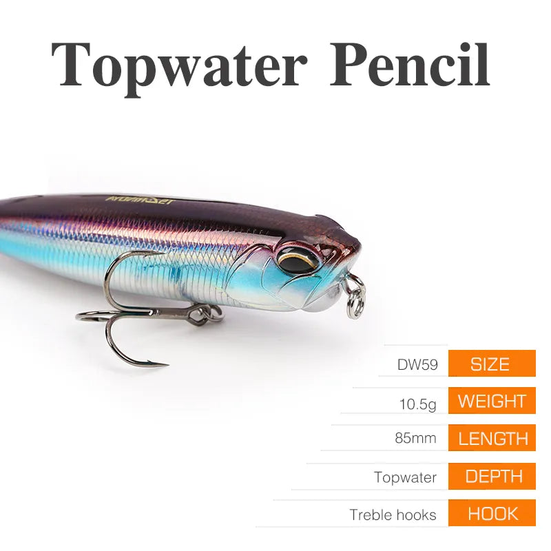 TSURINOYA DW59 Topwater Crankbait