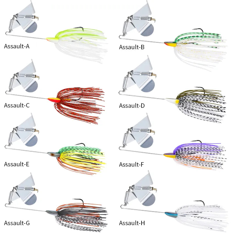 TSURINOYA Buzzbait Topwater Spinner Hard Baits