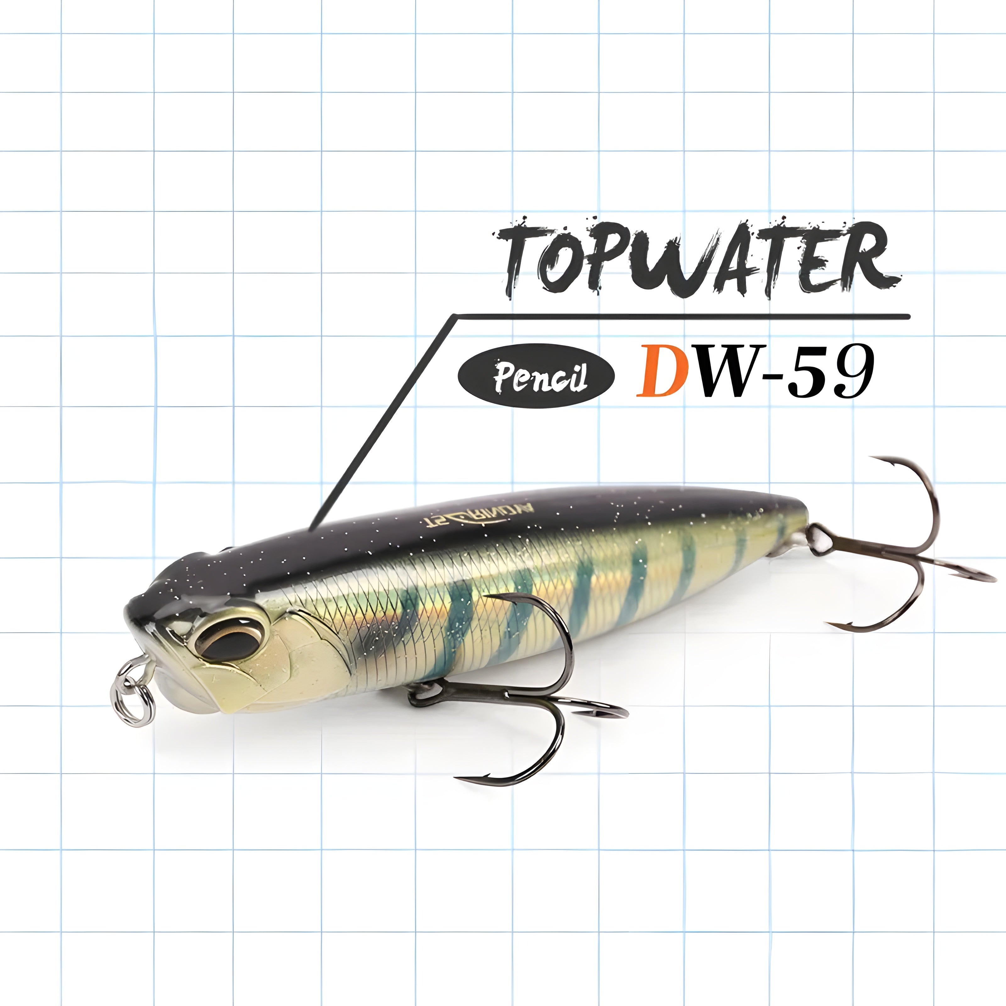 TSURINOYA DW59 Topwater Hard Baits