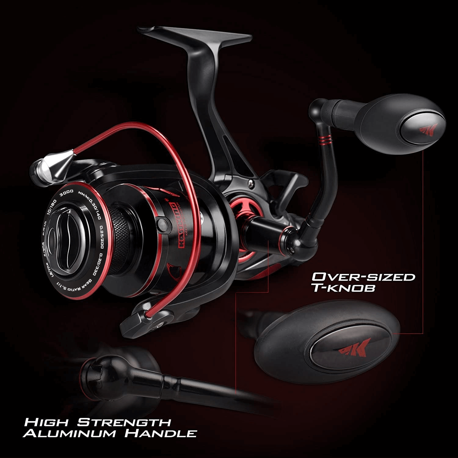 KastKing Sharky Baitfeeder III Spinning Reel