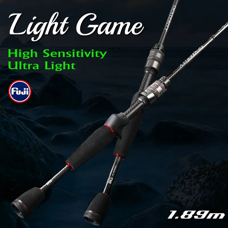 TSURINOYA DEXTERITY Ⅱ Light Game Spinning Casting Fishing Rod