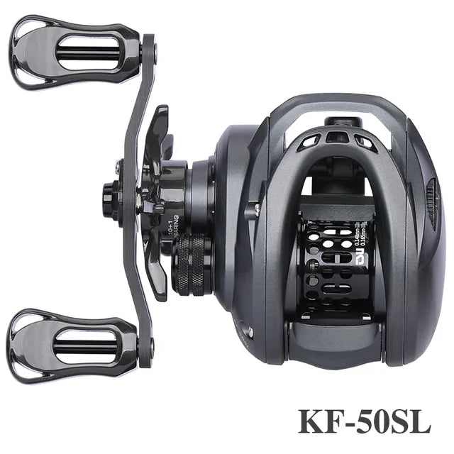 TSURINOYA Dark Wolf Ligh Game Shallow Spool Baitcasting Reel