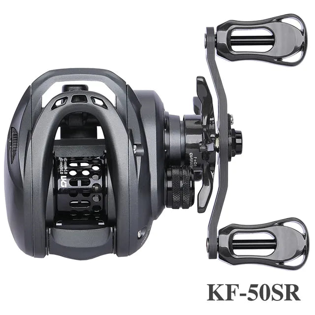 TSURINOYA Dark Wolf Ligh Game Shallow Spool Baitcasting Reel