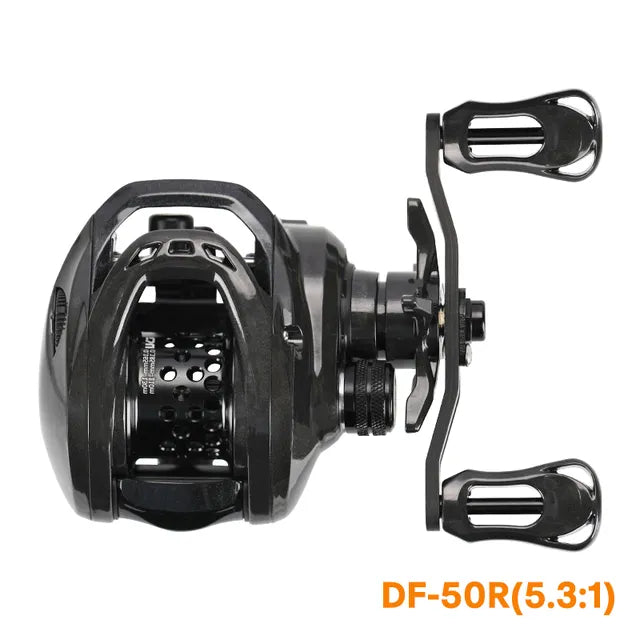 TSURINOYA Ultralight Ajing Light Game Dark Wolf 50 Baitcasting Fishing Reel 