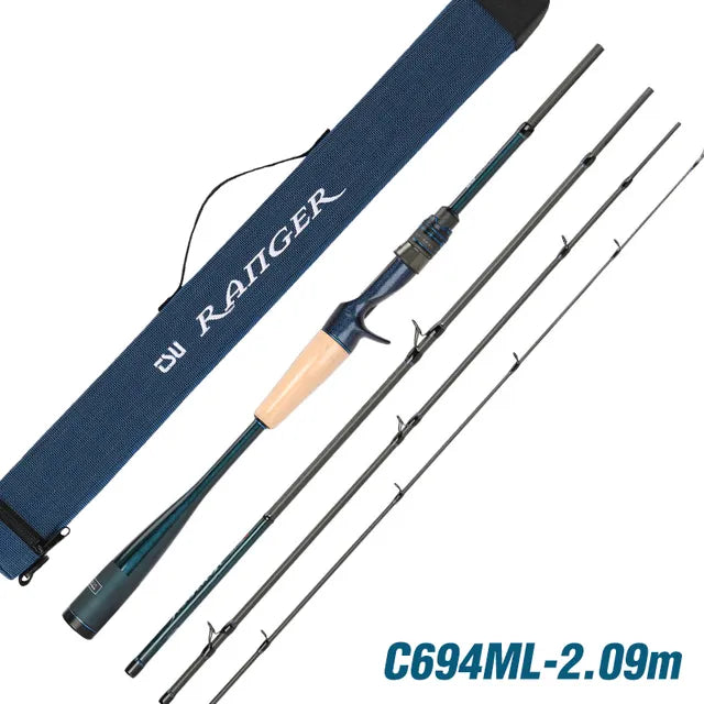 TSURINOYA RANGER  Portable Spinning Baitcasting Rod