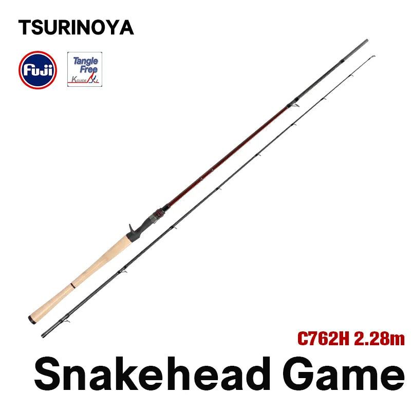 TSURINOYA  HERO Snakehead Game Baitcasting Rod