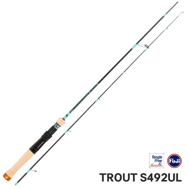 TSURINOYA CLEVER Ultralight Spinning Casting Fishing Rod